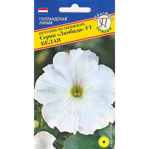 Петуния Ламбада белая F1 Престиж изображение 1 артикул 71543