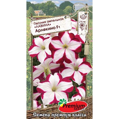 Петуния Лавина Арлекино F1 Premium Seeds изображение 1 артикул 93202