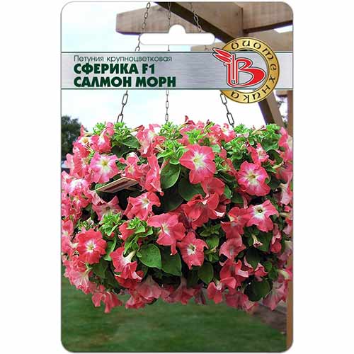 Петуния Сферика Салмон F1 Биотехника изображение 1 артикул 84670