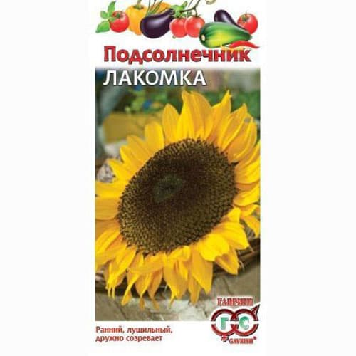 Подсолнечник Лакомка Гавриш артикул фото 1 Подсолнечник Лакомка Гавриш изображение 1 артикул 74753