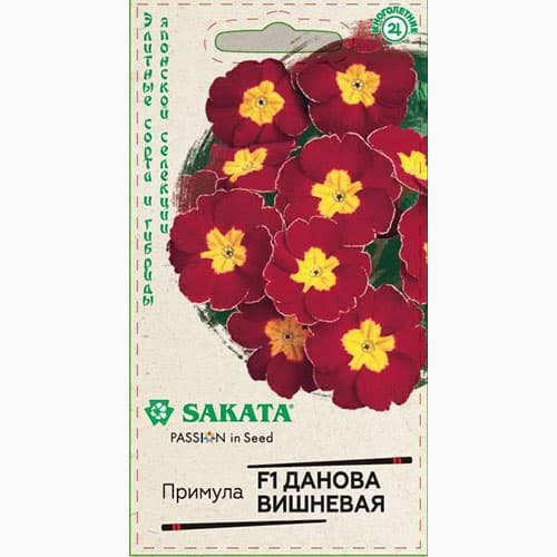 Примула бесстебельная Данова вишневая F1 Гавриш изображение 1 артикул 97808