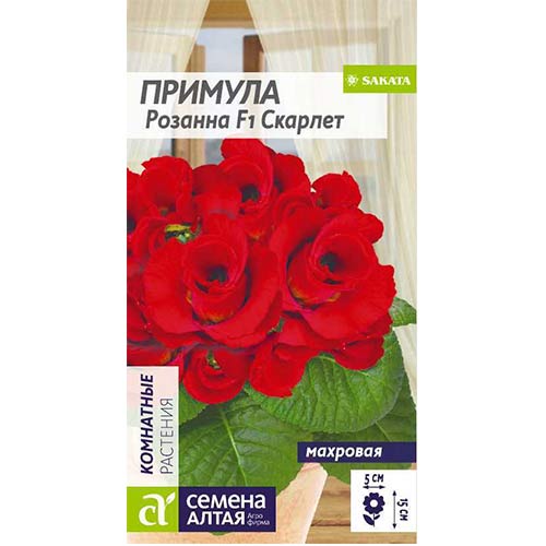 Примула Розанна Скарлет F1 Семена Алтая артикул фото 1 Примула Розанна Скарлет F1 Семена Алтая изображение 1 артикул 81783