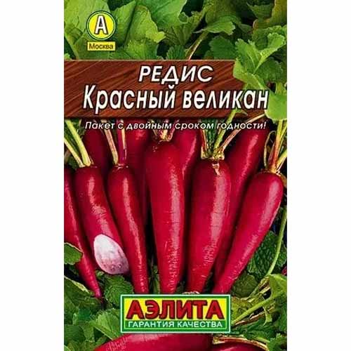 Редис Красный великан Аэлита артикул фото 1 Редис Красный великан Аэлита изображение 1 артикул 40200