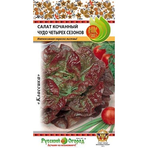 Салат кочанный Чудо 4-х сезонов НК изображение 1 артикул 92366