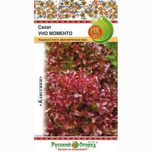 Салат листовой Уно моменто Русский огород НК изображение 1 артикул 82781