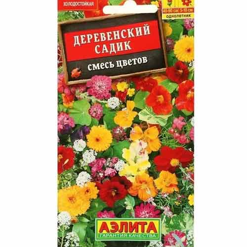 Смесь цветов Деревенский садик, смесь окрасок Аэлита изображение 1 артикул 99152