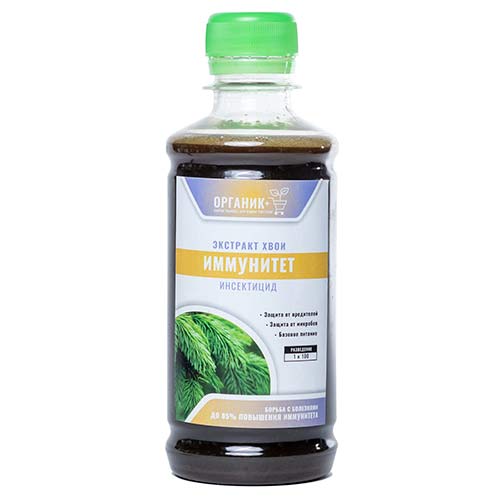 Средства защиты  Органик+ Иммунитет Экстракт Хвои изображение 1 артикул 96857
