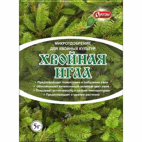 Удобрение с микроэлементами Хвойная игла изображение 1 артикул 85337