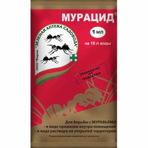 Средство для защиты от вредителей Мурацид артикул фото 1 Средство для защиты от вредителей Мурацид изображение 1 артикул 97013