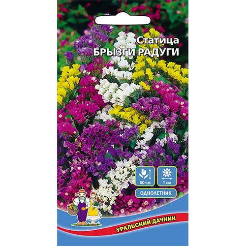 Статица Брызги радуги, смесь окрасок Уральский дачник изображение 1 артикул 94845