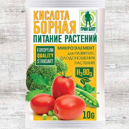 Стимулятор плодообразования Борная кислота изображение 1 артикул 83265