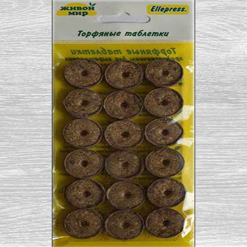 Таблетка торфяная Ellepress 27 мм изображение 1 артикул 78345