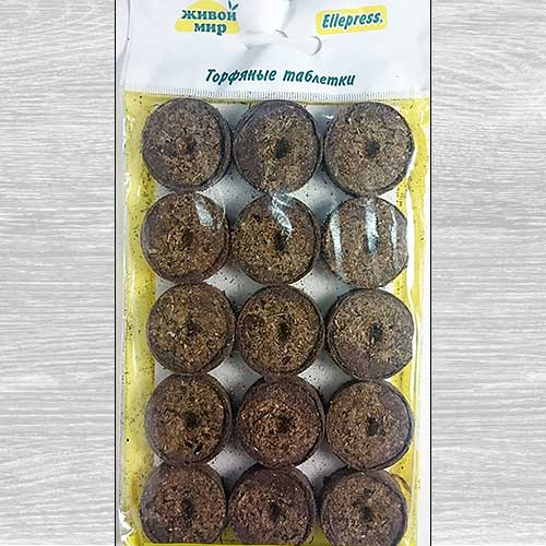 Таблетка торфяная Ellepress 36 мм изображение 1 артикул 78346