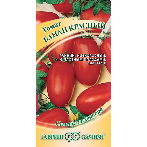 Томат Банан красный Гавриш изображение 1 артикул 91845