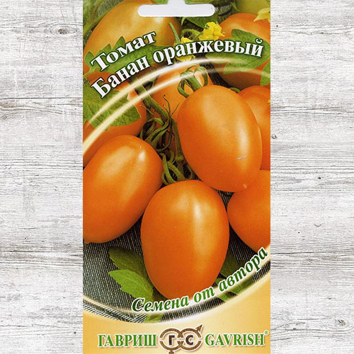Томат Банан оранжевый Гавриш артикул фото 1 Томат Банан оранжевый Гавриш изображение 1 артикул 82267