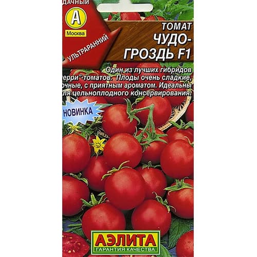 Томат Чудо гроздь F1 Аэлита изображение 1 артикул 98755