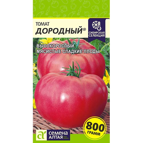Томат Дородный Семена Алтая артикул фото 1 Томат Дородный Семена Алтая изображение 1 артикул 78035