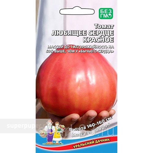Томат Любящее Сердце красное Уральский дачник изображение 1 артикул 94714