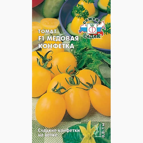 Томат Медовая конфетка F1 Седек артикул фото 1 Томат Медовая конфетка F1 Седек изображение 1 артикул 98108