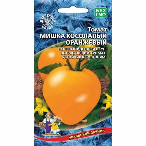 Томат Мишка Косолапый оранжевый Уральский дачник изображение 1 артикул 40693