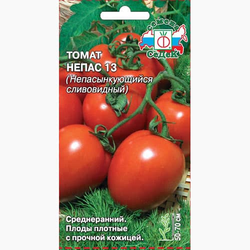 Томат Непас 13 Непасынкующийся сливовидный  Седек изображение 1 артикул 98114