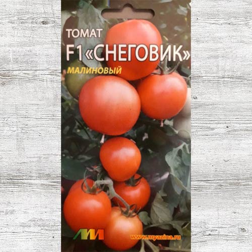 Томат Снеговик малиновый F1 изображение 1 артикул 83622