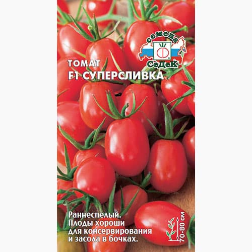 Томат Суперсливка F1 Седек артикул фото 1 Томат Суперсливка F1 Седек изображение 1 артикул 98145