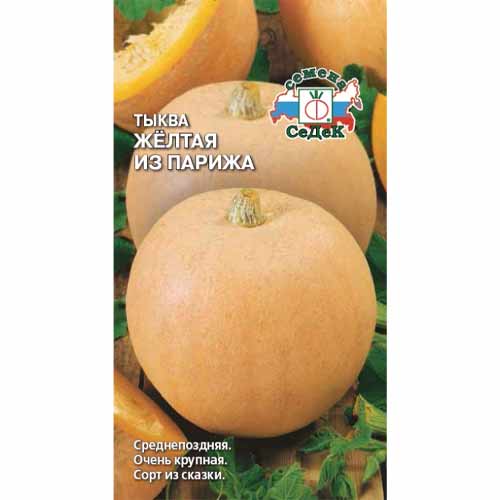 Тыква Желтая из Парижа Седек изображение 1 артикул 40531