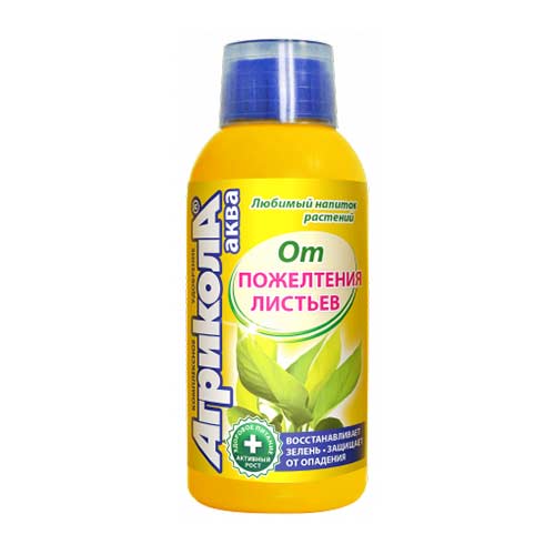 Удобрение Агрикола Аква от пожелтения листьев изображение 1 артикул 83259