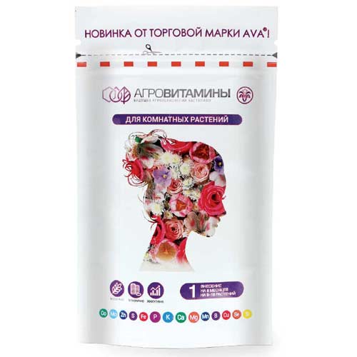 Удобрение AVA Агровитамины для комнатных растений изображение 1 артикул 85459
