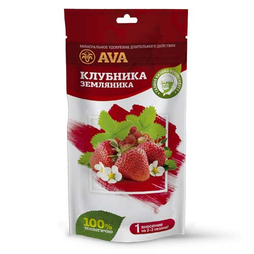 Удобрение AVA для клубники и земляники изображение 1 артикул 85456