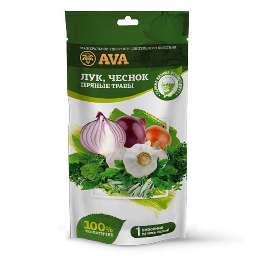 Удобрение AVA для лука и чеснока изображение 1 артикул 85455