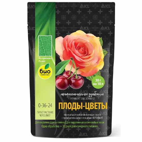 Удобрение БИО-комплекс Нутривант Плюс Плоды-цветы  изображение 1 артикул 87946