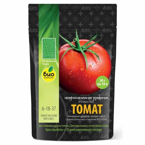 Удобрение БИО-комплекс Нутривант Плюс Томат изображение 1 артикул 87949