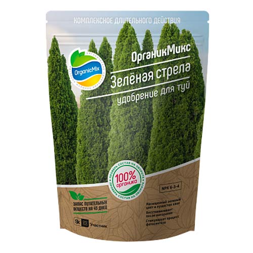 Удобрение для туй Зеленая стрела изображение 1 артикул 87931