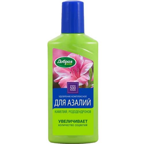 Удобрение Добрая сила для азалий, камелий, рододендронов изображение 1 артикул 84086