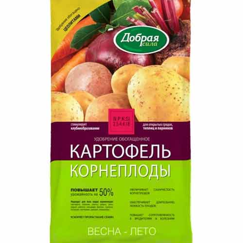 Удобрение Добрая сила картофель - корнеплоды изображение 1 артикул 85491