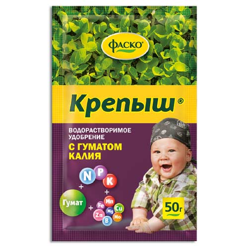 Удобрение Фаско Крепыш для рассады с гуматом калия изображение 1 артикул 85500