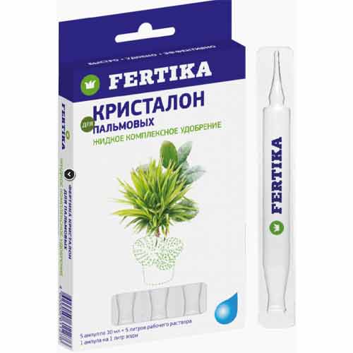 Удобрение Кристалон для фикусов и пальм артикул фото 1 Удобрение Кристалон для фикусов и пальм изображение 1 артикул 1418