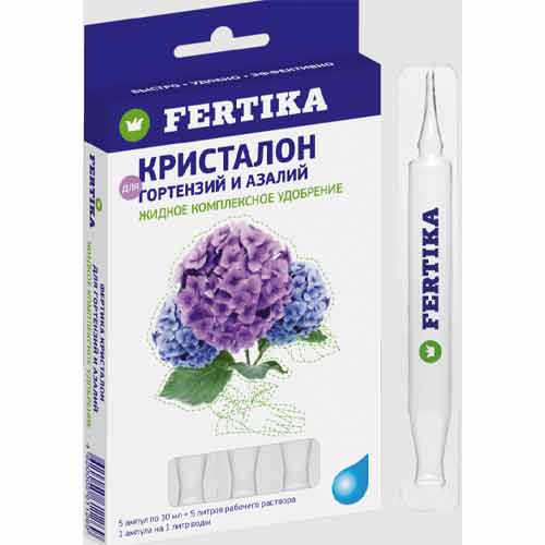 Удобрение Кристалон для гортензий и азалий изображение 1 артикул 1420