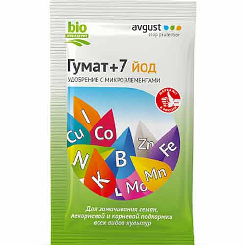 Удобрение Гумат+7 йод изображение 1 артикул 85323