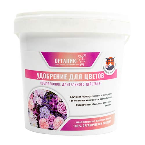 Удобрение Органик+ для цветов изображение 1 артикул 96873