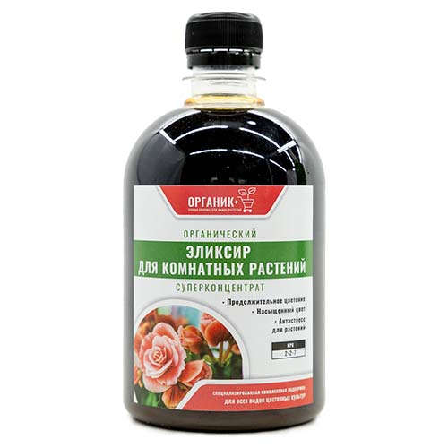 Удобрение Органик+ Эликсир для комнатных растений артикул фото 1 Удобрение Органик+ Эликсир для комнатных растений изображение 1 артикул 96878