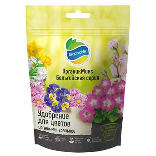 Удобрение Органик Микс Бельгийская серия для цветов артикул фото 1 Удобрение Органик Микс Бельгийская серия для цветов изображение 1 артикул 85314