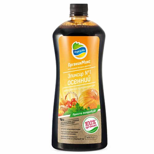 Удобрение Органик Микс Эликсир №1 осенний изображение 1 артикул 78993