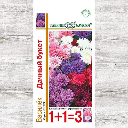 Василек Дачный букет, смесь окрасок Гавриш изображение 1 артикул 65945