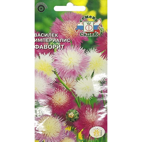 Василек Фаворит, смесь окрасок Седек изображение 1 артикул 93685
