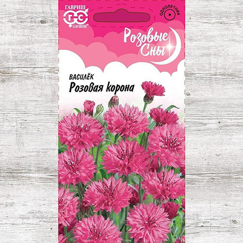 Василек Розовая корона Гавриш изображение 1 артикул 73816