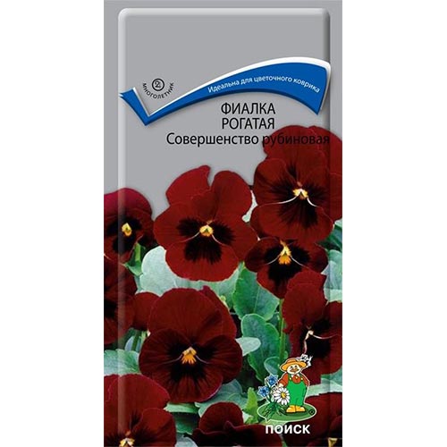 Виола рогатая Совершенство рубиновая Поиск изображение 1 артикул 92927