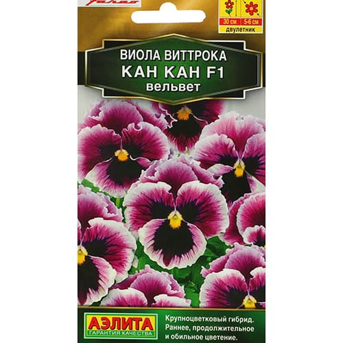 Виола Виттрока Кан Кан вельвет F1 Аэлита изображение 1 артикул 98898